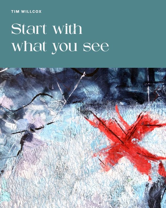 Social post designed by Synapis: Start with what you see