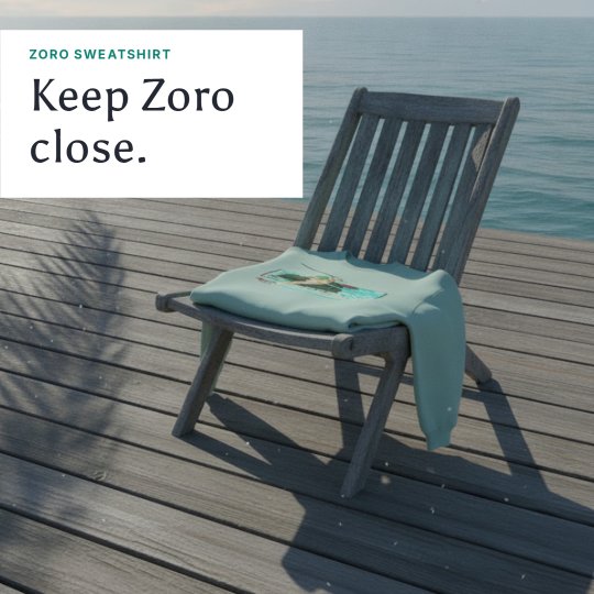 Social post designed by Synapis: Keep Zoro close.