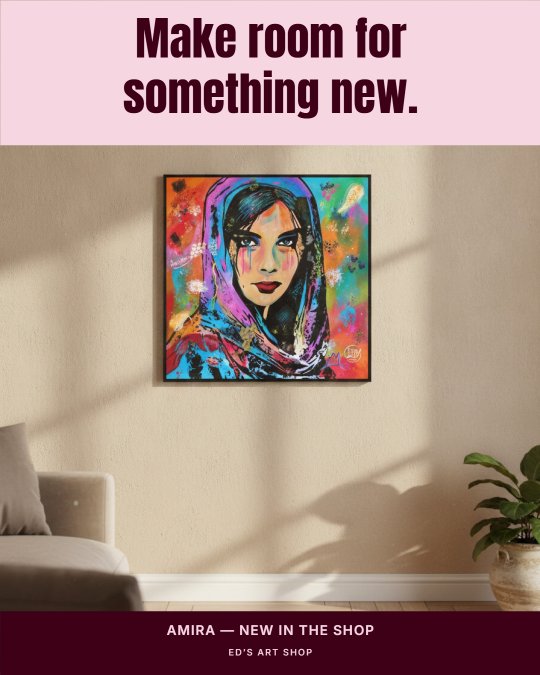 Social post designed by Synapis: Make room for something new.