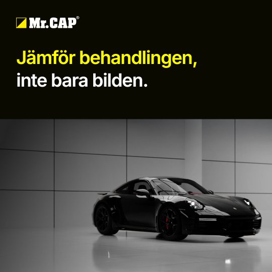 Instagram post designed by Synapis: Jämför behandlingen, inte bara bilden.