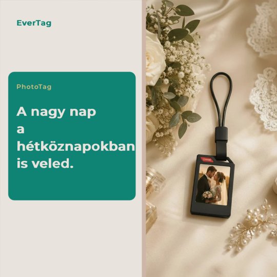 Social post designed by Synapis: A nagy nap a hétköznapokban is veled.