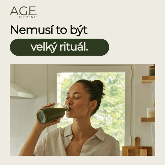 Social post designed by Synapis: Nemusí to být velký rituál.
