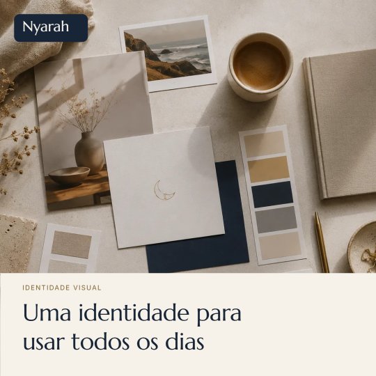 Instagram post designed by Synapis: Uma identidade para usar todos os dias